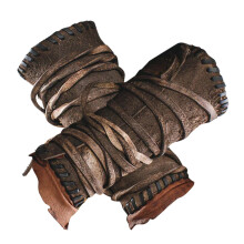 Premium Leather Archer Gloves, Manchu Style for Historical Reenactment & Outdoor Role-Playing