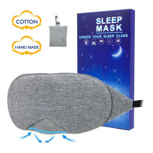 Comfortable Eye Mask, Heat & Massage Modes for Enhanced Sleep, Ergonomically Designed for Every Head Size
