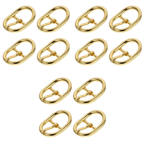 12Pcs Sturdy Buckles for Strap Length and Bag Making 2