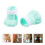 8Pièces Bottines Anti-Griffures Pour Chats En Silicone 5