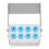 8 Holes Bur Holder 3pcs Autoclave Sterilizer Case Organizer Box Instrument Storage Stand 2