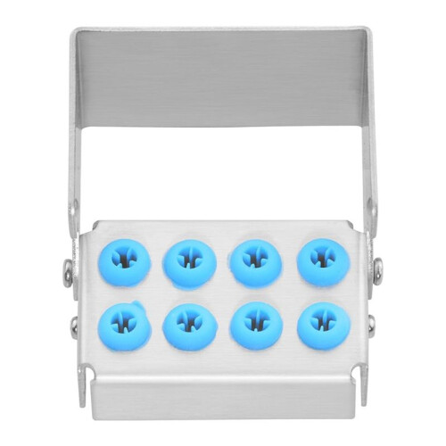 8 Holes Bur Holder 3pcs Autoclave Sterilizer Case Organizer Box Instrument Storage Stand 1
