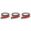 3pcs Floor Transition Strip Carpet Pvc Laminate 3