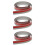 3pcs Floor Transition Strip Carpet Pvc Laminate 7