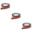3pcs Floor Transition Strip Carpet Pvc Laminate 8