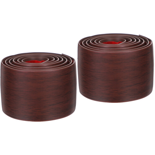 2Pièces Strips De Transition En PVC Durables Rouges Pour Sols Tapis 2
