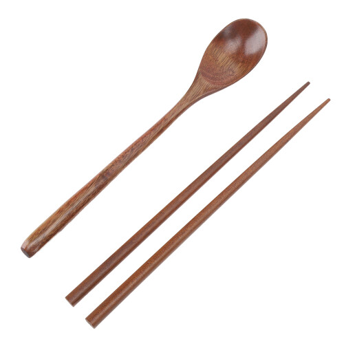 Ασφαλές και υγιεινό σετ ξύλινων chopsticks, επαναχρησιμοποιήσιμα chopsticks ιαπωνικού 2