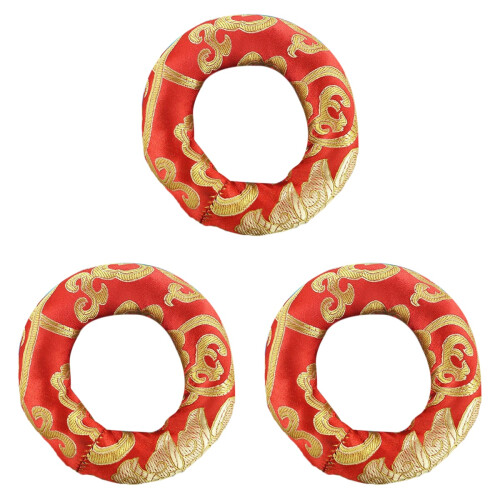 3Pièces Tapis Décoratifs Pour Bols Chantants En Coton 1