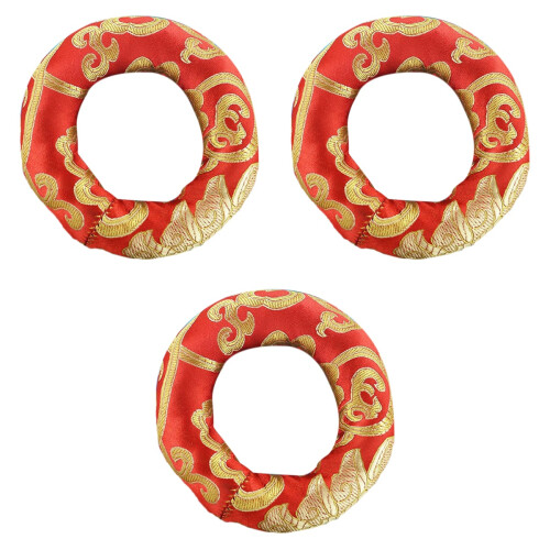 3Pièces Tapis Décoratifs Pour Bols Chantants En Coton 2