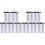 10Pièces Stickers Sourcils Marron Transfert Facile Usage 2