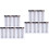 10Pièces Stickers Sourcils Marron Transfert Facile Usage 4