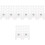 400Pcs White Silicone LED Strip Light Mounting Clips for Outdoor Use 2