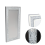 Extra Large Crushed Crystal Silver Vanity Wall Mirror (120cm) 1