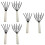6Pièces Râteau 5 Durable Multiusages Pour Jardin 7