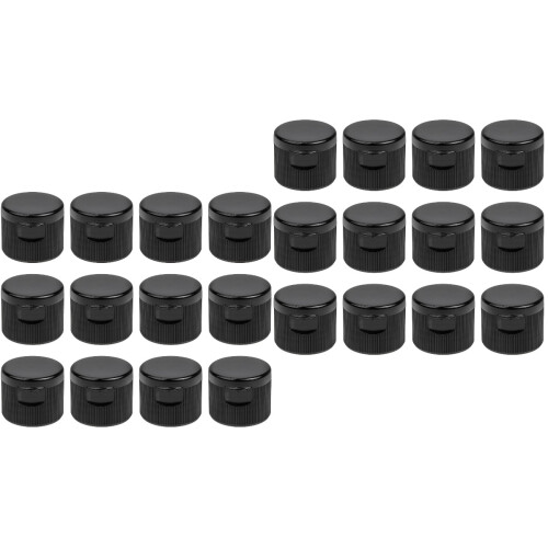 60Pièces Couvercles Étanches Bouteille Sport Noir Durable 2