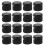 60Pièces Couvercles Étanches Bouteille Sport Noir Durable 7