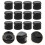 60Pièces Couvercles Étanches Bouteille Sport Noir Durable 8