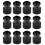 60Pièces Couvercles Étanches Bouteille Sport Noir Durable 9