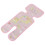 4Pcs Baby Stroller Cooling Seat Cushion Silk Mat 2