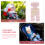 4Pcs Baby Stroller Cooling Seat Cushion Silk Mat 6