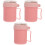 3Ensembles Pour Lait Rose Faciles À 3