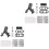2Sets Black Bike Light Clip Sturdy Flashlight Support for Cycling 4
