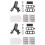2Sets Black Bike Light Clip Sturdy Flashlight Support for Cycling 6
