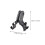 2Sets Black Bike Light Clip Sturdy Flashlight Support for Cycling 9