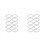 2Sets White Double-Sided Adhesive Tapes Hot Melt Glue for Office Use 6