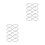 2Sets White Double-Sided Adhesive Tapes Hot Melt Glue for Office Use 7