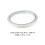 2Sets White Double-Sided Adhesive Tapes Hot Melt Glue for Office Use 8