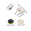 Hook and Loop Backing Polishing Pad, Drill Buffer Attachment with Reusable Polishing Kit, Soft and Durable Material for Efficient Polishing, Wide 7