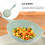 4Pcs Fine Mesh Strainer Ladle Kitchen Colander with Handle Nylon PVC 7