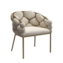 Modern Nordic White Dining Chair