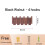 Wall-Mounted Black Walnut Coat Rack 1