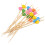800Pcs Creative Fruit and Cocktail Picks Assorted Color for Catering 9