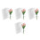 200Pièces Cellophane Transparente Pour Fleurs Bouquet Durable 7