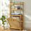 4-Tier Laundry Hamper with Tilt-Out Basket | Bathroom Storage Shelf Organizer 1