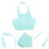18Pcs Blue Kitchenware Holder Adjustable Sponge Storage Rack for Sink 9