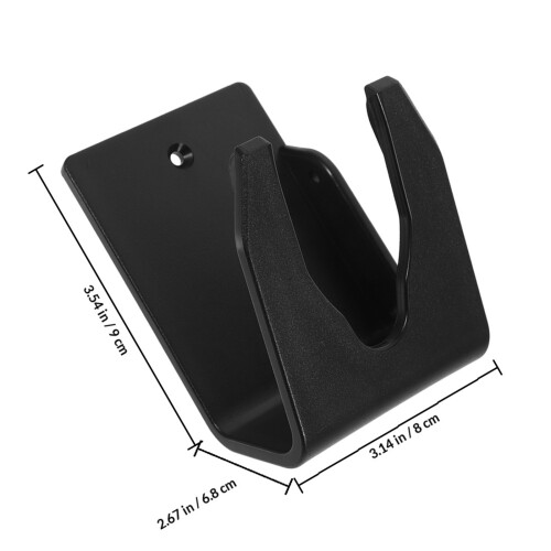 5Pcs Multifunctional Plastic Barcode Scanner Holder Black for Home Use 2
