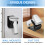 5Pcs Multifunctional Plastic Barcode Scanner Holder Black for Home Use 6