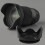 58Mm Dslr Camera Lens Hood Black ABS Plastic Lens Shield 6