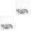 Silver U-Shaped Sewing Pins for Fabric Quilting and DIY Crafts 7