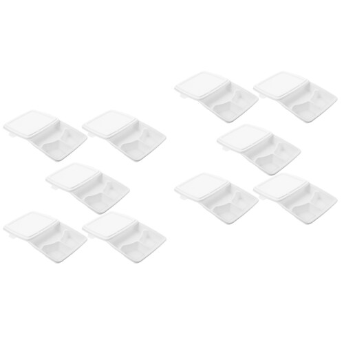 20Pièces Conteneurs À En Papier Sécurisés Jetables 2