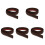 5Pcs Coffee Threshold Strip Floor Transition Durable PVC Self Adhesive 2