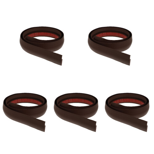 5Pcs Coffee Threshold Strip Floor Transition Durable PVC Self Adhesive 1