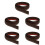 5Pcs Coffee Threshold Strip Floor Transition Durable PVC Self Adhesive 6