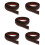 5Pcs Coffee Threshold Strip Floor Transition Durable PVC Self Adhesive 8
