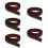 5Pcs Coffee Threshold Strip Floor Transition Durable PVC Self Adhesive 11