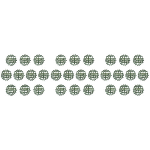 30Pcs Versatile Green DIY Flower Ball Racks Plastic Frame for Events 2